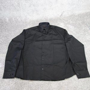 New Louis Vuitton Uniforms Shirt Mens 42 Luxury Waiter Employee Shirt Black Prof